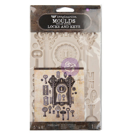 Prima Marketing Inc Finnabair Imaginarium Locks and Keys Moulds (969387) Prima Marketing Inc Finnabair Imaginarium Locks and Keys Moulds (969387)