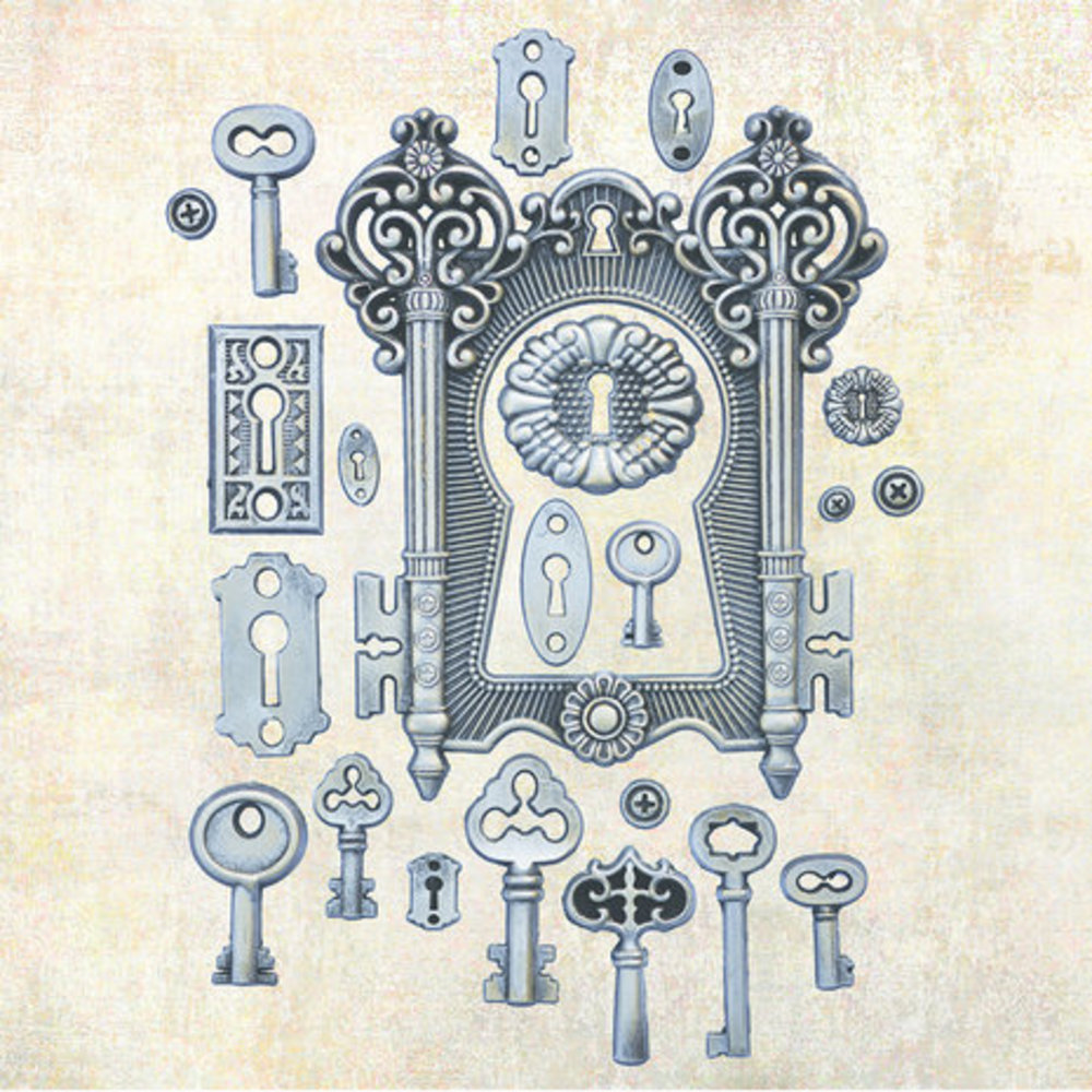 Prima Marketing Inc Finnabair Imaginarium Locks and Keys Moulds (969387) Prima Marketing Inc Finnabair Imaginarium Locks and Keys Moulds (969387)