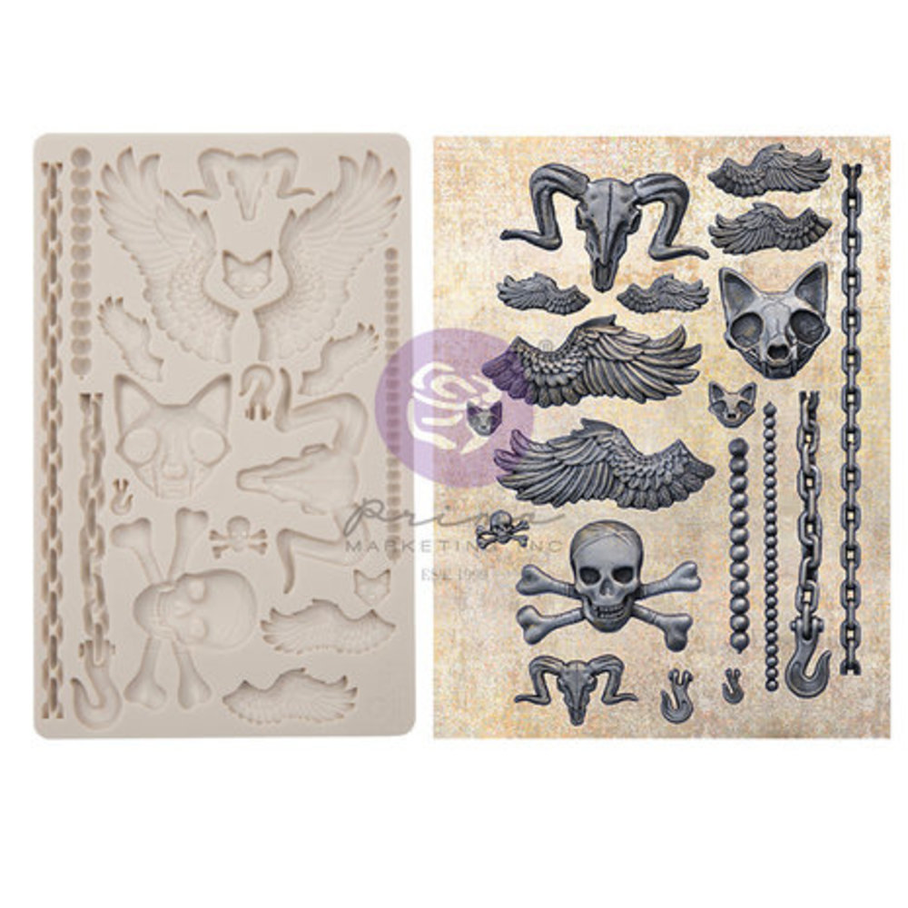 Prima Marketing Inc Finnabair Imaginarium Pieces of Underworld Moulds (969424) Prima Marketing Inc Finnabair Imaginarium Pieces of Underworld Moulds (969424)