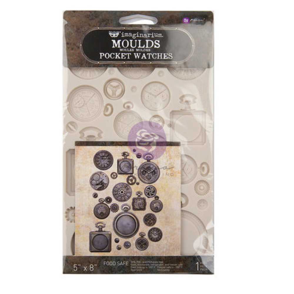 Prima Marketing Inc Finnabair Imaginarium Pocket Watches Moulds (969431)