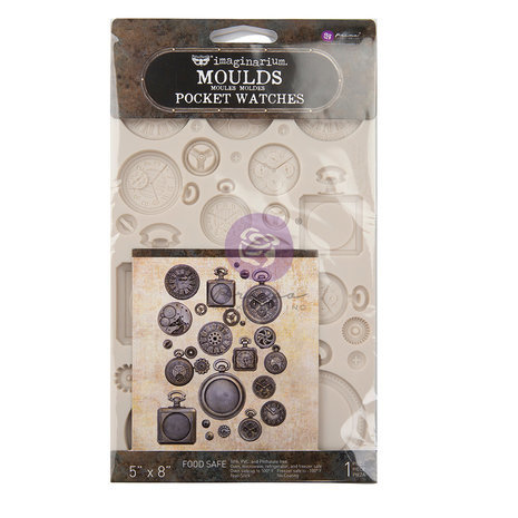 Prima Marketing Inc Finnabair Imaginarium Pocket Watches Moulds (969431)