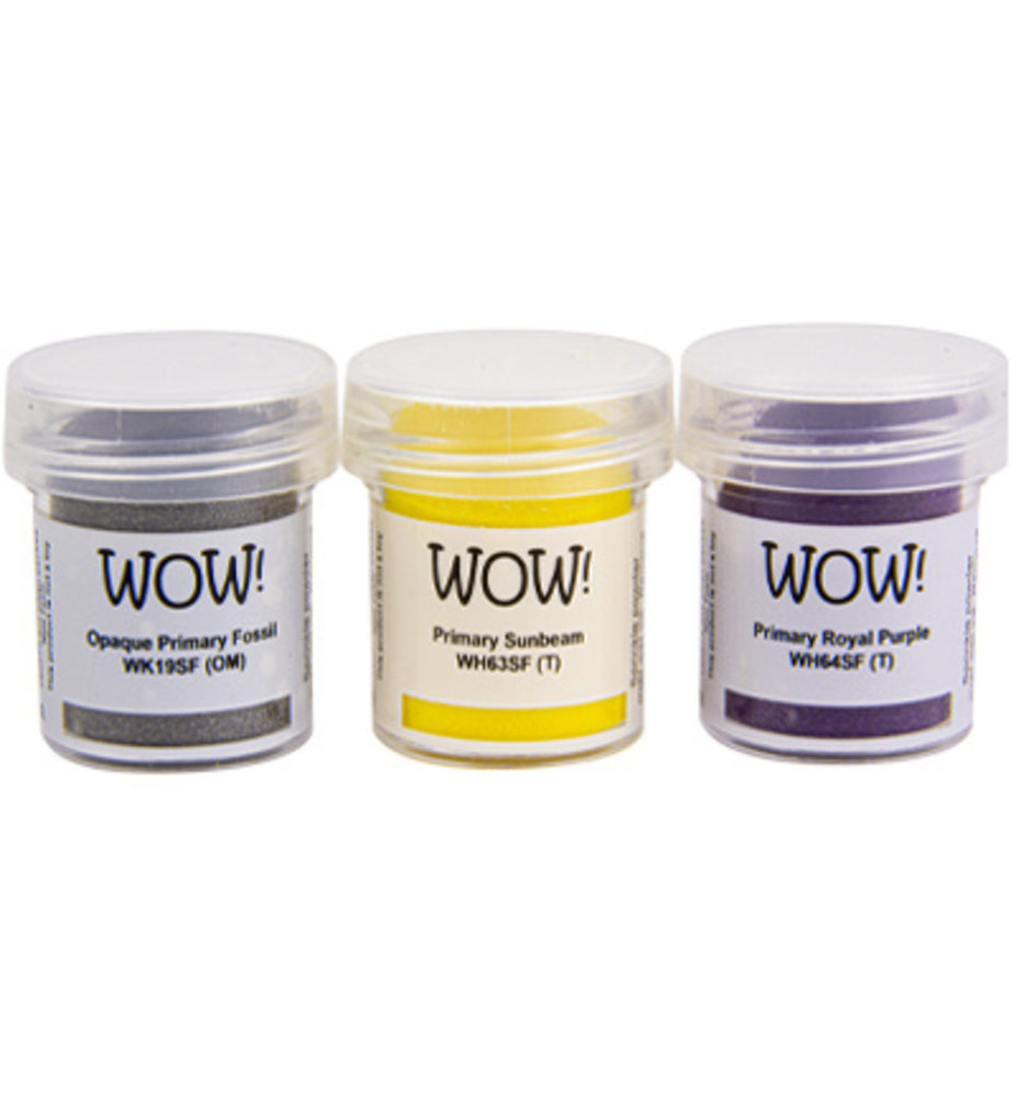 WOW! Trio's Time Traveller Embossing Powder Set (WOWKT064) WOW! Trio's Time Traveller Embossing Powder Set (WOWKT064)