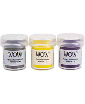 WOW! Trio's Time Traveller Embossing Powder Set (WOWKT064) WOW! Trio's Time Traveller Embossing Powder Set (WOWKT064)