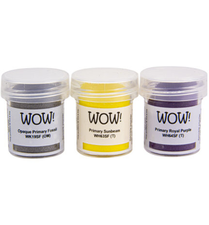 WOW! Trio's Time Traveller Embossing Powder Set (WOWKT064) WOW! Trio's Time Traveller Embossing Powder Set (WOWKT064)