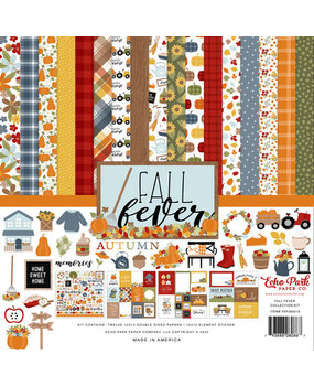 Echo Park Fall Fever 12x12 Inch Collection Kit (FAF285016)* Echo Park Fall Fever 12x12 Inch Collection Kit (FAF285016)*