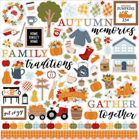Echo Park Fall Fever 12x12 Inch Collection Kit (FAF285016) Echo Park Fall Fever 12x12 Inch Collection Kit (FAF285016)