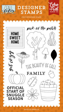 Echo Park Fall Fever Pick Of The Patch Clear Stamps (FAF285045) Echo Park Fall Fever Pick Of The Patch Clear Stamps (FAF285045)