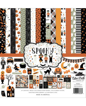 Echo Park Spooky 12x12 Inch Collection Kit (SPO284016) Echo Park Spooky 12x12 Inch Collection Kit (SPO284016)