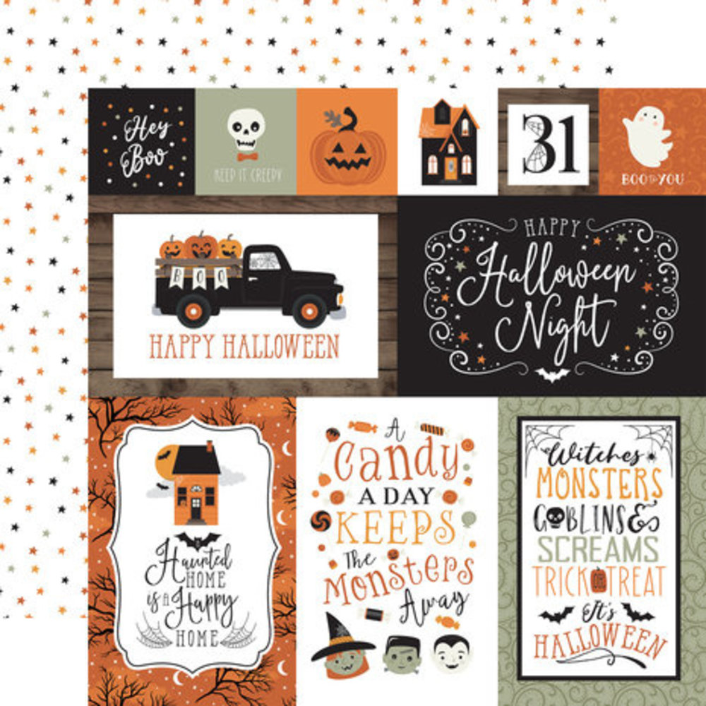 Echo Park Spooky 12x12 Inch Collection Kit (SPO284016) Echo Park Spooky 12x12 Inch Collection Kit (SPO284016)