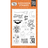 Echo Park Spooky Hey Boo Clear Stamps (SPO284044)