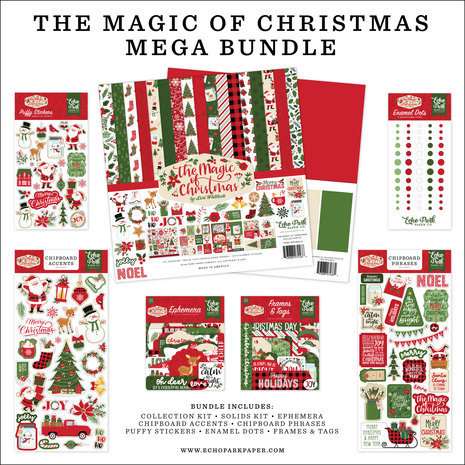 Echo Park The Magic Of Christmas 12x12 Inch Mega Bundle (MOC286050) Echo Park The Magic Of Christmas 12x12 Inch Mega Bundle (MOC286050)