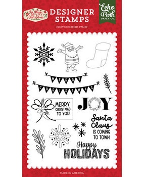Echo Park The Magic Of Christmas To You Tag Clear Stamps (MOC286044)* Echo Park The Magic Of Christmas To You Tag Clear Stamps (MOC286044)*