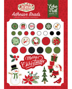 Echo Park The Magic Of Christmas Adhesive Brads (MOC286020)*