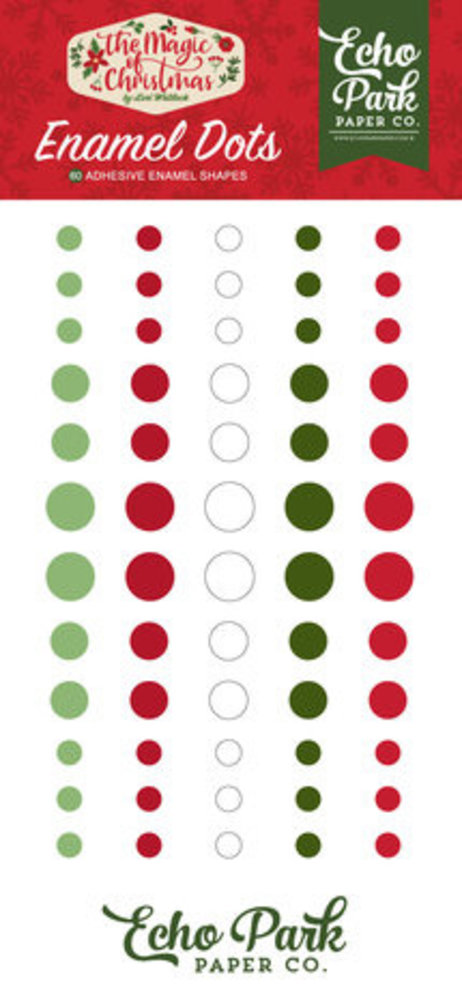 Echo Park The Magic Of Christmas Enamel Dots (MOC286028) Echo Park The Magic Of Christmas Enamel Dots (MOC286028)