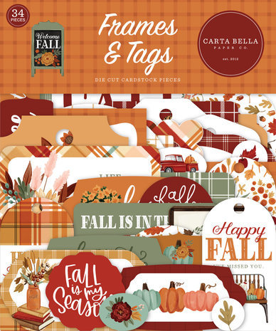 Carta Bella Welcome Fall 12x12 Inch Mega Bundle (CBWF154050)