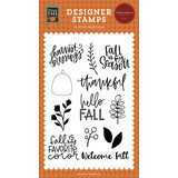 Carta Bella Welcome Fall Harvest Blessings Clear Stamps (CBWF154047)