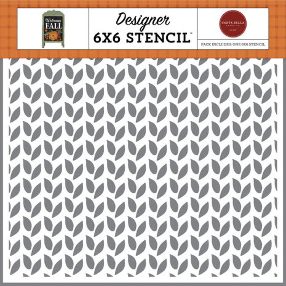 Carta Bella Welcome Fall Pair Of Falling Leaves Stencil (CBWF154033) Carta Bella Welcome Fall Pair Of Falling Leaves Stencil (CBWF154033)