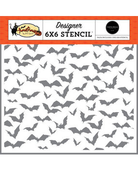 Carta Bella Hocus Pocus Bat Cave Stencil (CBHP153033)