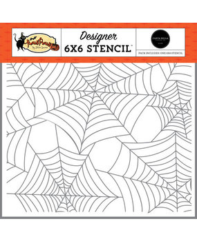 Carta Bella Hocus Pocus Spinning Webs Stencil (CBHP153034) Carta Bella Hocus Pocus Spinning Webs Stencil (CBHP153034)
