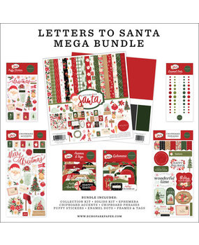 Carta Bella Letters To Santa 12x12 Inch Mega Bundle (CBLS155050) Carta Bella Letters To Santa 12x12 Inch Mega Bundle (CBLS155050)