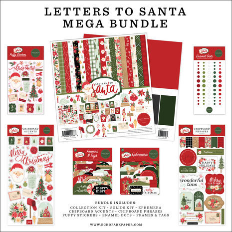 Carta Bella Letters To Santa 12x12 Inch Mega Bundle (CBLS155050) Carta Bella Letters To Santa 12x12 Inch Mega Bundle (CBLS155050)