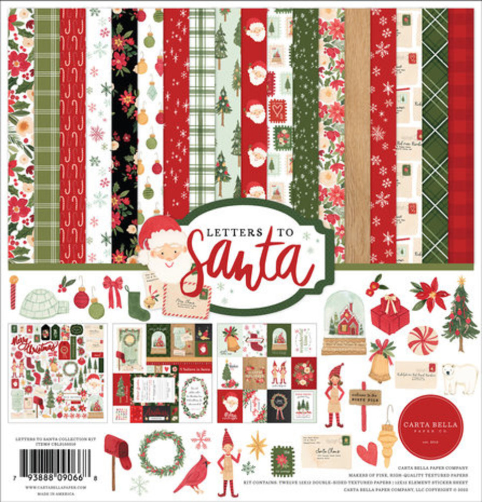 Carta Bella Letters To Santa 12x12 Inch Mega Bundle (CBLS155050) Carta Bella Letters To Santa 12x12 Inch Mega Bundle (CBLS155050)