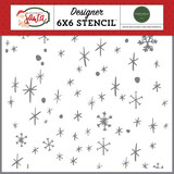 Carta Bella Letters To Santa Very Merry Snow Stencil (CBLS155035)