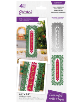 Gemini Christmas Nesting Holly and Berries Elements Dies (GEM-MD-ELE-HABE) Gemini Christmas Nesting Holly and Berries Elements Dies (GEM-MD-ELE-HABE)