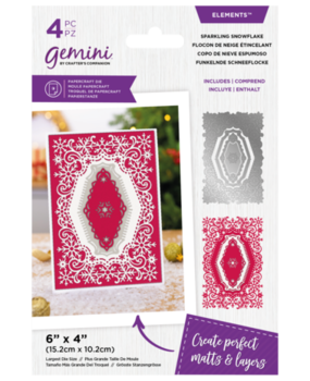 Gemini Christmas Nesting Sparkling Snowflakes Elements Dies (GEM-MD-ELE-SPASNO) Gemini Christmas Nesting Sparkling Snowflakes Elements Dies (GEM-MD-ELE-SPASNO)