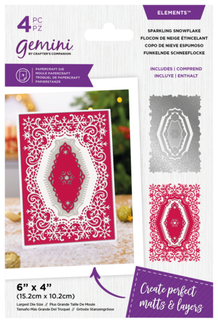 Gemini Christmas Nesting Sparkling Snowflakes Elements Dies (GEM-MD-ELE-SPASNO) Gemini Christmas Nesting Sparkling Snowflakes Elements Dies (GEM-MD-ELE-SPASNO)