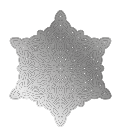 Gemini Christmas Intricate Doily Lace Edge Star Elements Dies (GEM-MD-ELE-LESTAR)