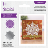 Gemini Christmas Intricate Doily Opulent Snowflake Elements Dies (GEM-MD-ELE-OPSNOW)