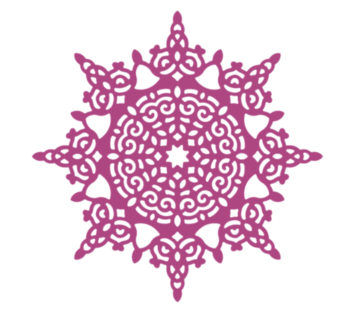 Gemini Christmas Intricate Doily Opulent Snowflake Elements Dies (GEM-MD-ELE-OPSNOW)