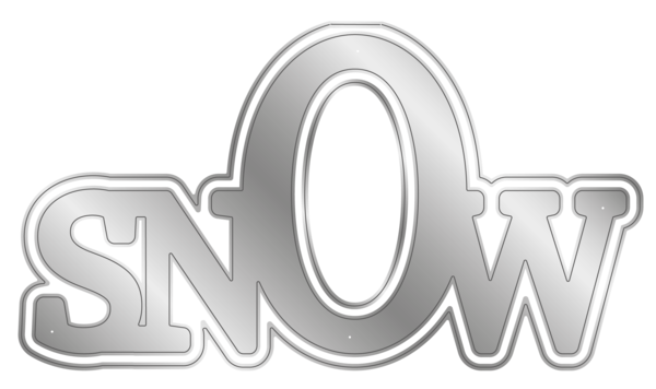 Gemini Floral Shaped Word Snow Expressions Dies (GEM-MD-EXP-SHWSNOW)