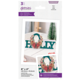 Gemini Floral Shaped Word Holly Expressions Dies (GEM-MD-EXP-SHWHOL)