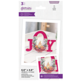 Gemini Floral Shaped Word Joy Expressions Dies (GEM-MD-EXP-SHWJOY)