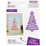 Gemini Intricate Christmas Sentiments We Wish You A Merry Christmas Expressions Dies (GEM-MD-EXP-WWMC)