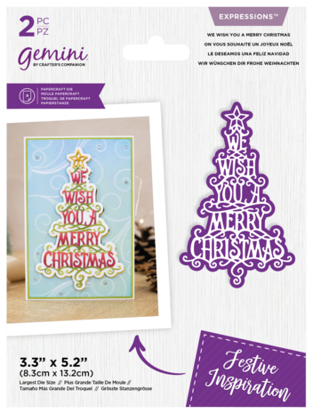 Gemini Intricate Christmas Sentiments We Wish You A Merry Christmas Expressions Dies (GEM-MD-EXP-WWMC) Gemini Intricate Christmas Sentiments We Wish You A Merry Christmas Expressions Dies (GEM-MD-EXP-WWMC)
