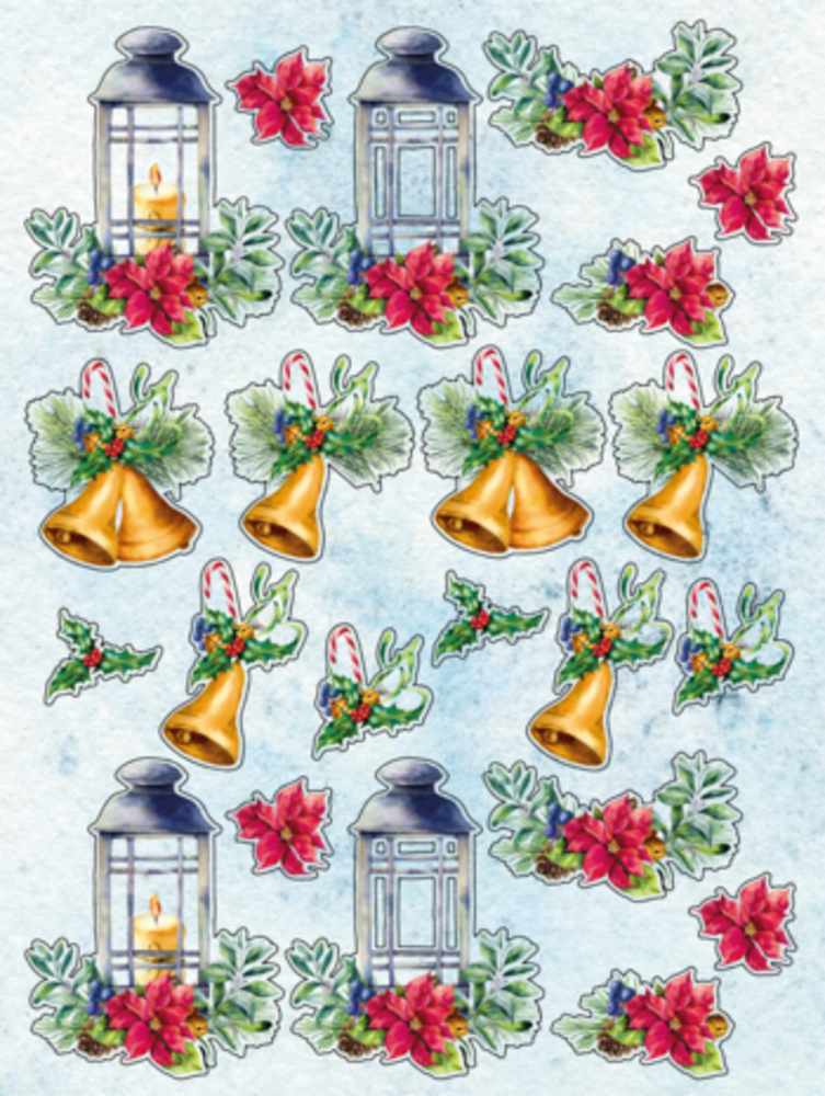 Crafter's Companion Winter Joy 9x12 Inch Die-Cut Topper Pad (CC-DTPAD9-WIJO) Crafter's Companion Winter Joy 9x12 Inch Die-Cut Topper Pad (CC-DTPAD9-WIJO)