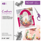 Crafter's Companion Candlelit Christmas 6x6 Inch Decoupage Topper Pad (CC-DTPAD6-CANCHR)