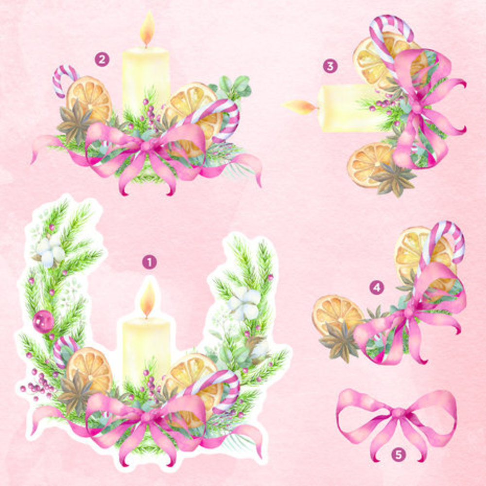 Crafter's Companion Candlelit Christmas 6x6 Inch Decoupage Topper Pad (CC-DTPAD6-CANCHR) Crafter's Companion Candlelit Christmas 6x6 Inch Decoupage Topper Pad (CC-DTPAD6-CANCHR)