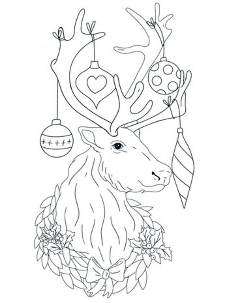 Crafter's Companion Card Front Colouring Pads Merry Christmas To All (CC-COLPAD-MCTA)