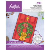 Crafter's Companion Card Front Colouring Pads Natures Christmas (CC-COLPAD-NACH)