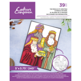 Crafter's Companion Card Front Colouring Pads The Miracle Of Christmas (CC-COLPAD-TMOC)