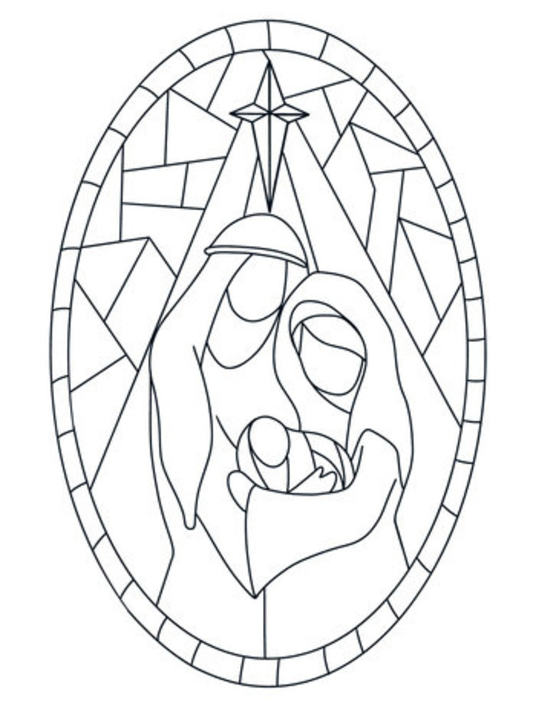 Crafter's Companion Card Front Colouring Pads The Miracle Of Christmas (CC-COLPAD-TMOC)