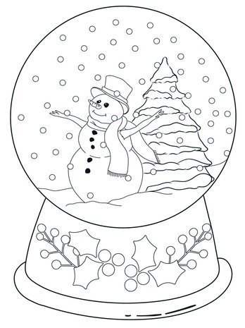 Crafter's Companion Card Front Colouring Pads Winter Scenes (CC-COLPAD-WISC)