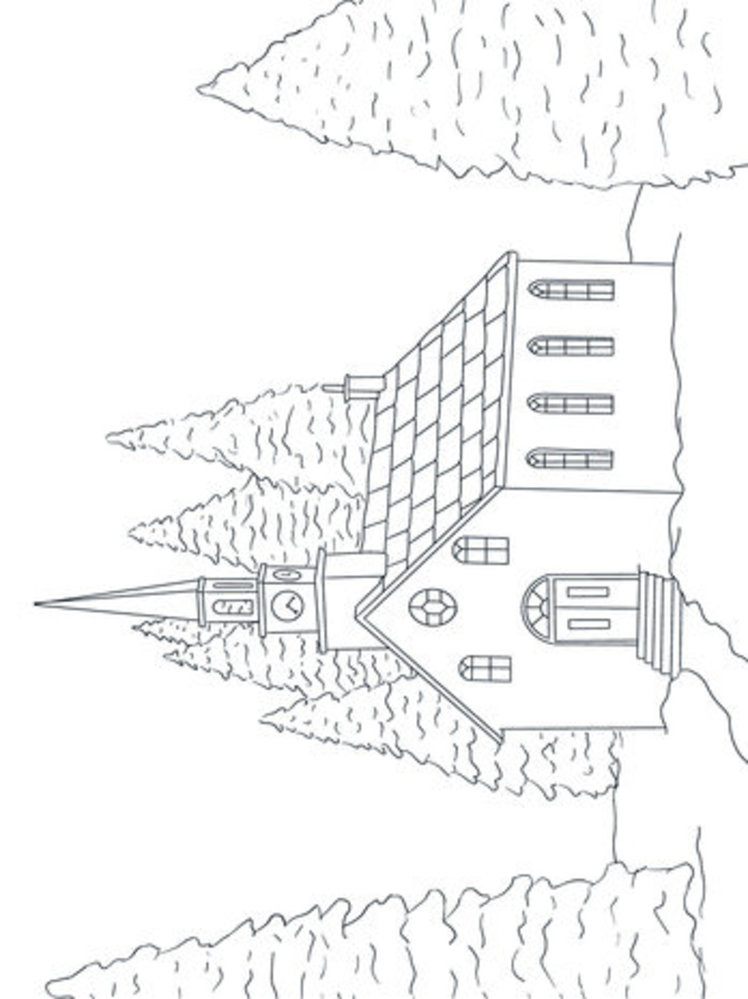 Crafter's Companion Card Front Colouring Pads Winter Scenes (CC-COLPAD-WISC)