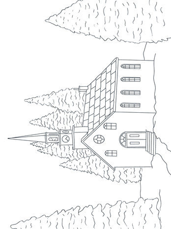 Crafter's Companion Card Front Colouring Pads Winter Scenes (CC-COLPAD-WISC)