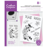 Crafter's Companion Winter Floral Clear Stamp Poinsettia Delight (CC-STP-POIDEL)