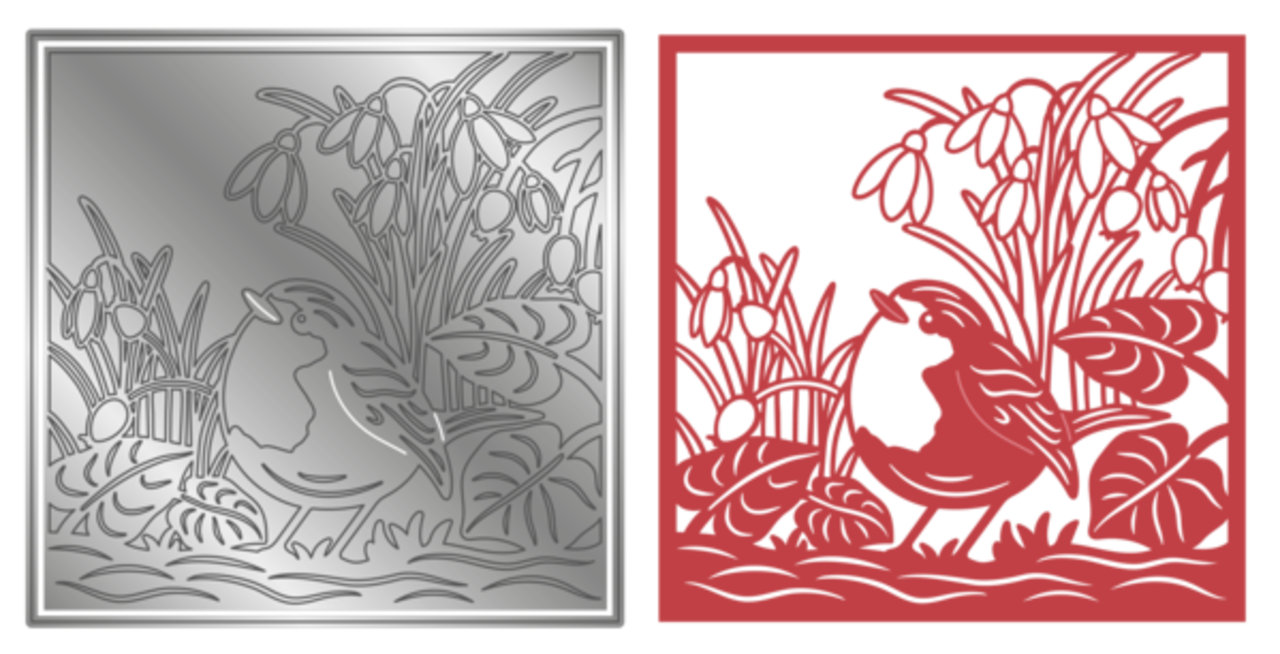 Crafter's Companion Tis the Season Robin Redbreast Die (TTS-MD-ROBRED)